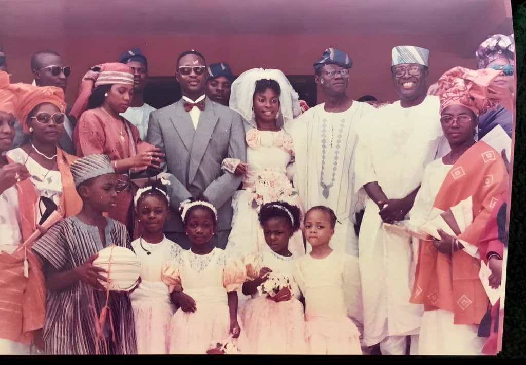 A Fola Alade family wedding
