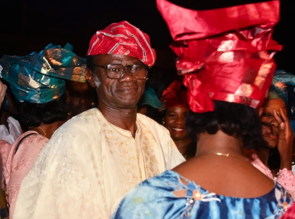 Chief Fola Alade at an event.